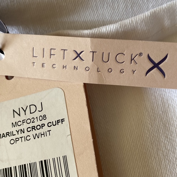 NYDJ white Marilyn crop  nordstroms - Picture 10 of 10